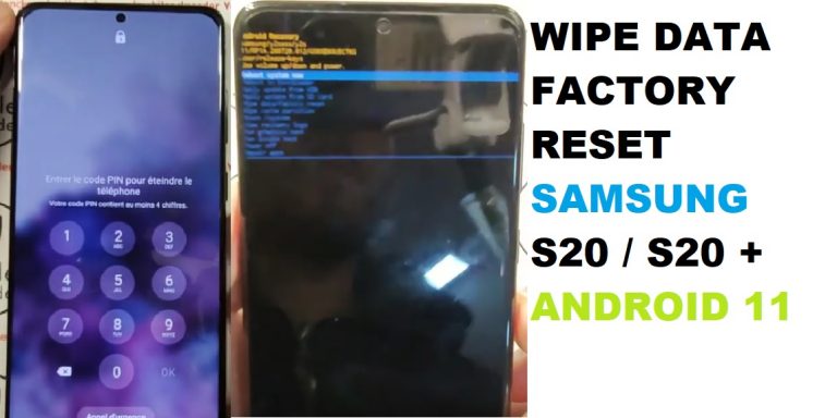 hard reset samsung android 11